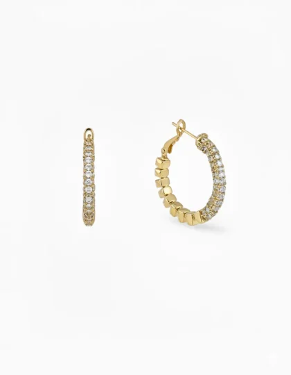 orthelia cuby golden earrings